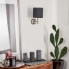 Applique murale Tise Anthracite, Blanc, 1 lumière