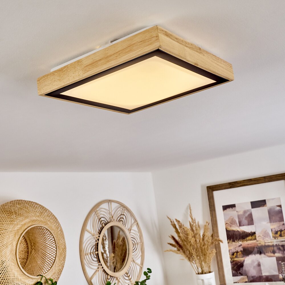 Plafonnier Corinto LED Écru, Noir, 1 lumière main product photo