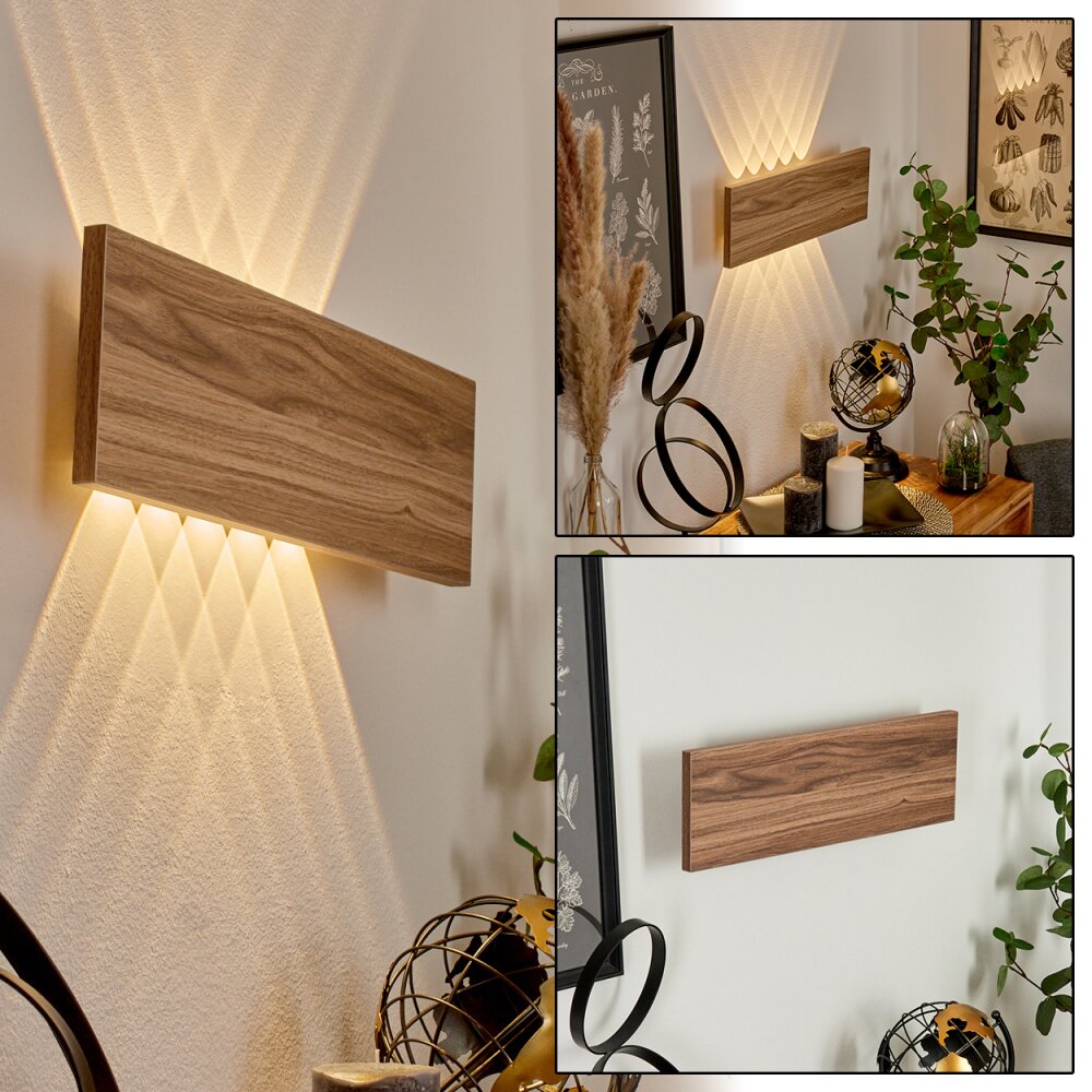 Applique murale Blandford LED Gris, Écru, 10 lumières main product photo