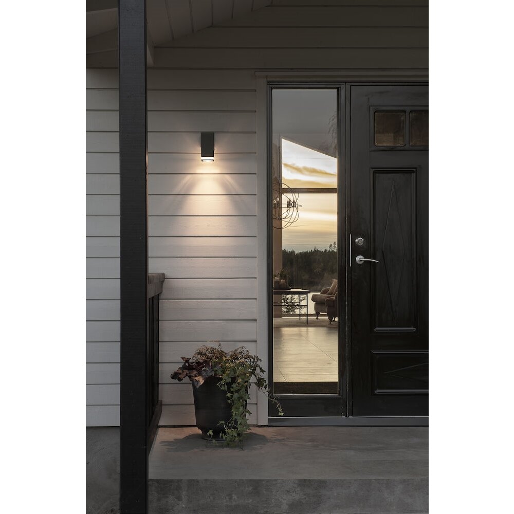 Applique murale d'extérieur Konstsmide Antares Noir, 1 lumière main product photo