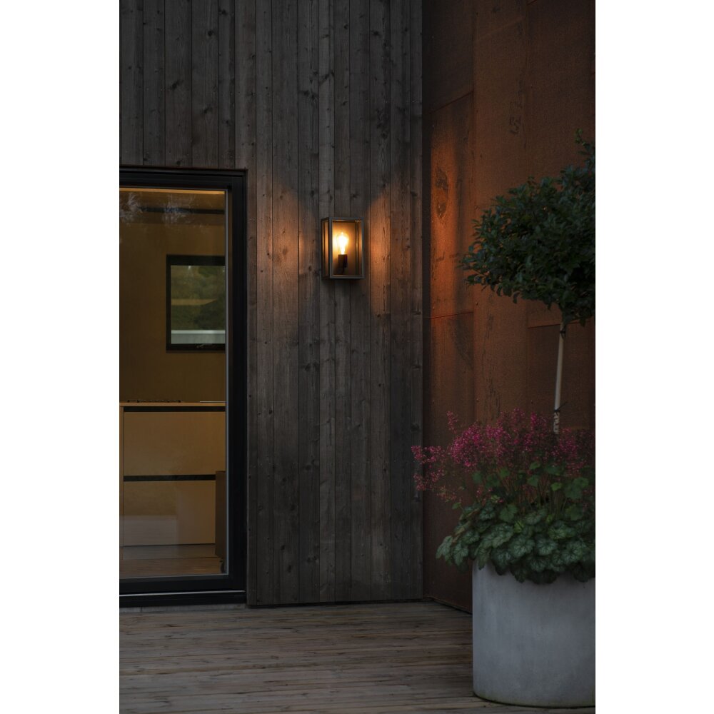 Applique murale d'extérieur Konstsmide Carpi Noir, 1 lumière main product photo