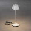 Lampe à poser Konstsmide Capri LED Blanc, 1 lumière