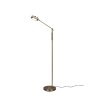 Lampadaire Trio Franklin LED Vieux laiton, 1 lumière