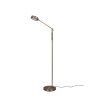 Lampadaire Trio Franklin LED Vieux laiton, 1 lumière