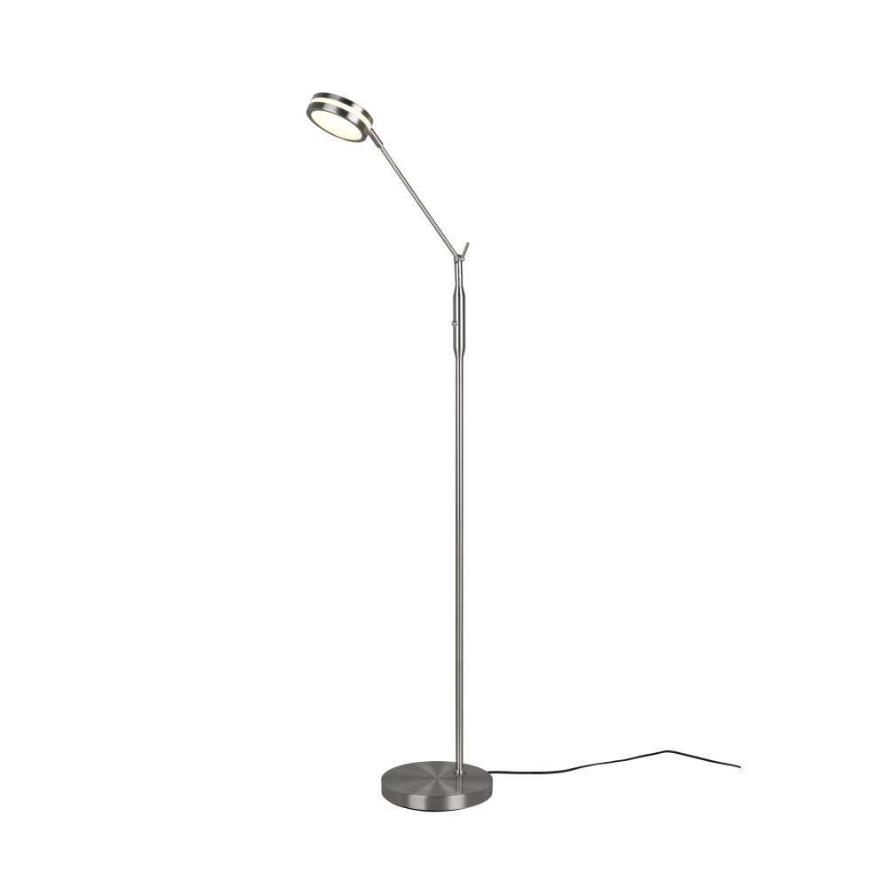 Lampadaire Trio Franklin LED Nickel mat, 1 lumière main product photo