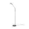 Lampadaire Trio Franklin LED Nickel mat, 1 lumière