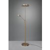 Lampadaire Trio Franklin LED Vieux laiton, 2 lumières