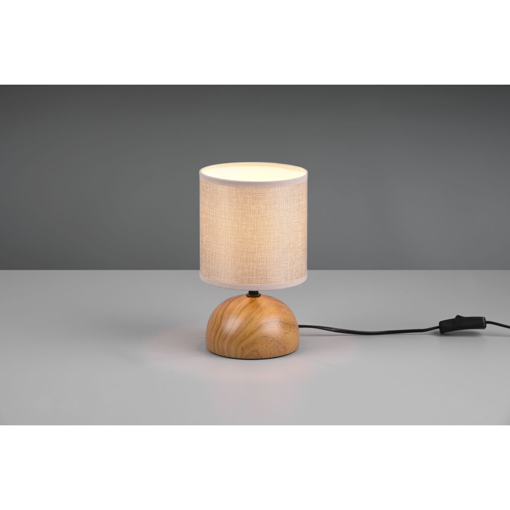Lampe de table Reality LUCI Couleur bois, 1 lumière main product photo