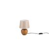 Lampe de table Reality LUXOR Couleur bois, 1 lumière