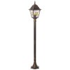Borne lumineuse Brilliant Janel Noir, 1 lumière