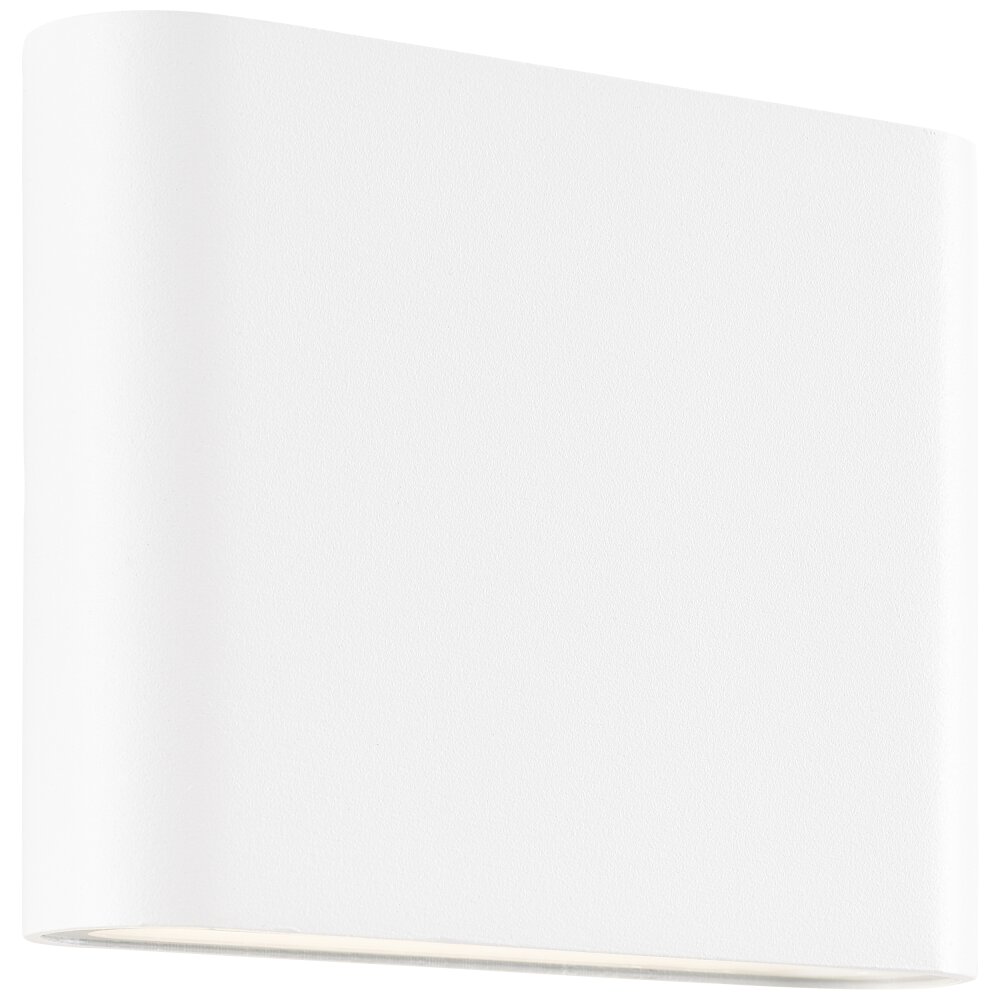 Applique murale d'extérieur Brilliant Welbie LED Blanc, 1 lumière main product photo