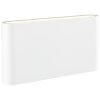 Applique murale d'extérieur Brilliant Welbie LED Blanc, 1 lumière