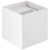 Applique murale d'extérieur Brilliant Isak LED Blanc, 1 lumière