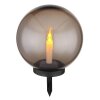 lampe solaire Globo LED Noir, 1 lumière