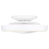 Ventilateur de plafond Globo DOMEY LED Blanc, 1 lumière, Télécommandes