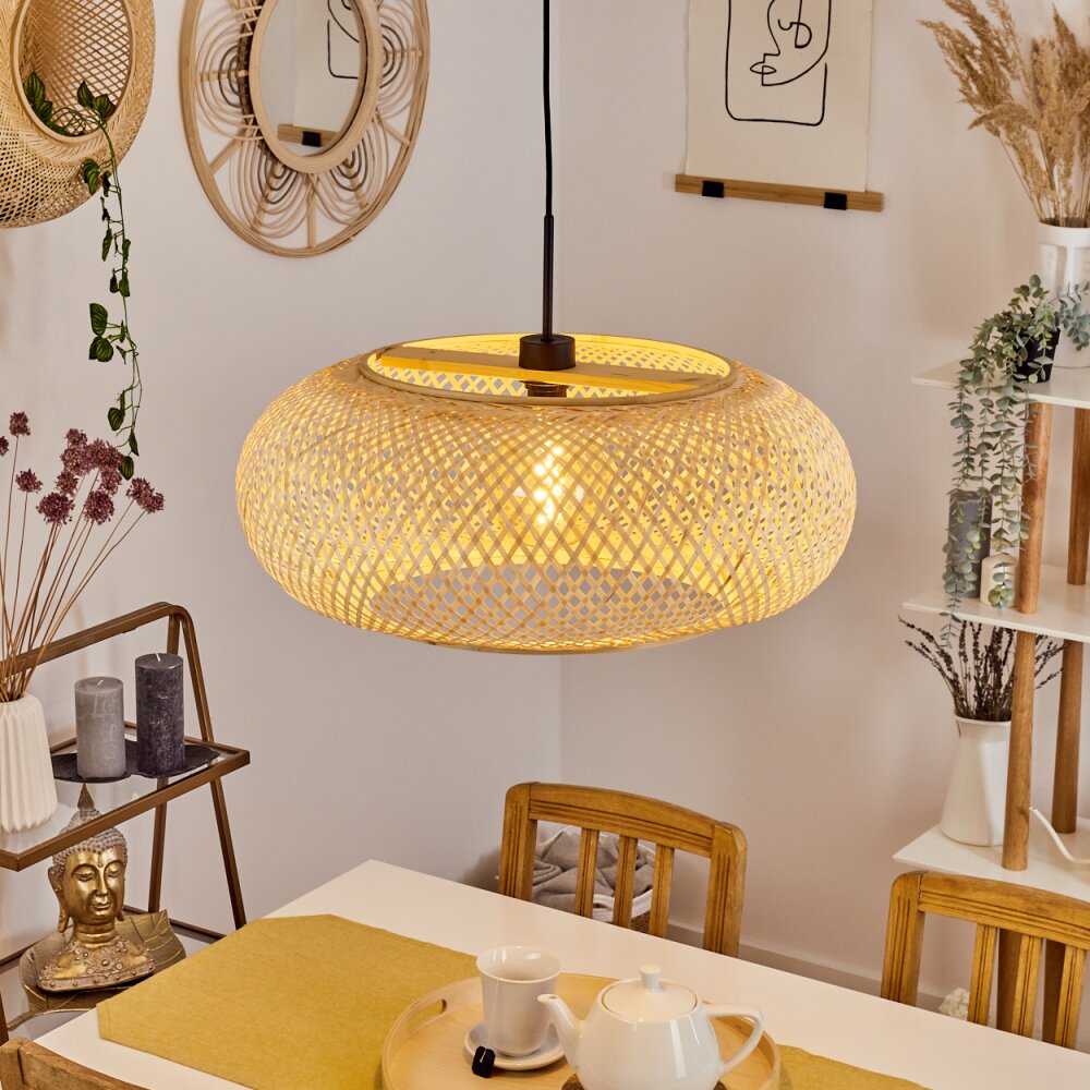 Suspension Alavi Noir, 1 lumière main product photo