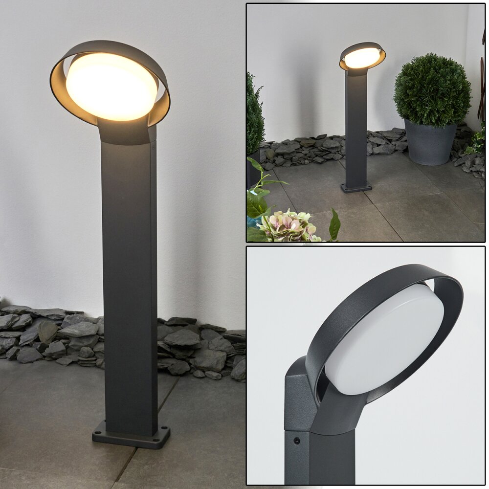 Borne lumineuse Kelo LED Anthracite, 1 lumière main product photo