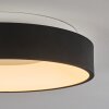 Plafonnier Playas LED Noir, Blanc, 1 lumière