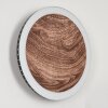 Applique murale Rocha LED Brun, Couleur bois, Noir, 1 lumière Applique murale Rocha LED Brun, Couleur bois, Noir, 1 lumière
