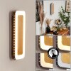 Applique murale Guacacallo LED Or, Noir, Blanc, 1 lumière