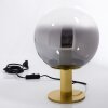 Lampe de table Berle Or, 1 lumière