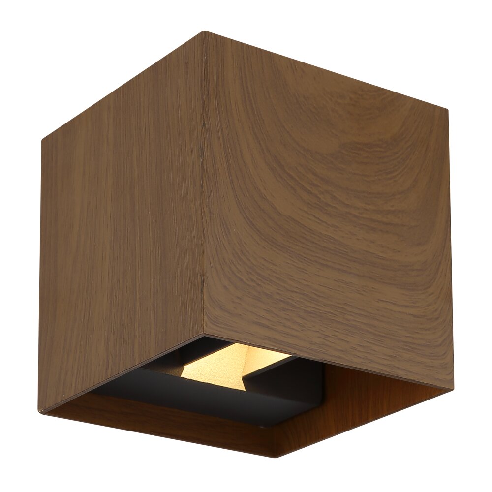 Applique murale d'extérieur Globo VERONIKA LED Couleur bois, 1 lumière main product photo