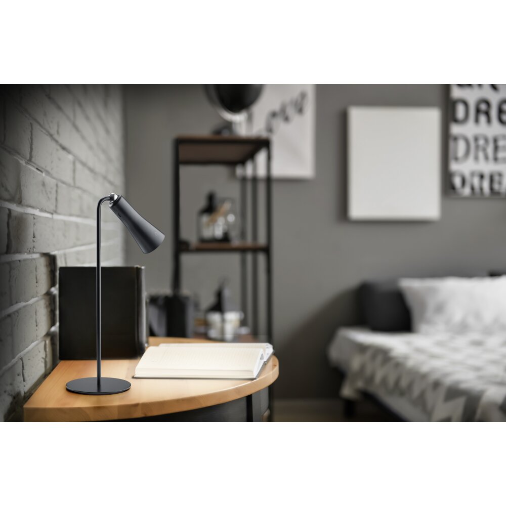 Lampe de table Reality Maxi LED Noir, 1 lumière main product photo