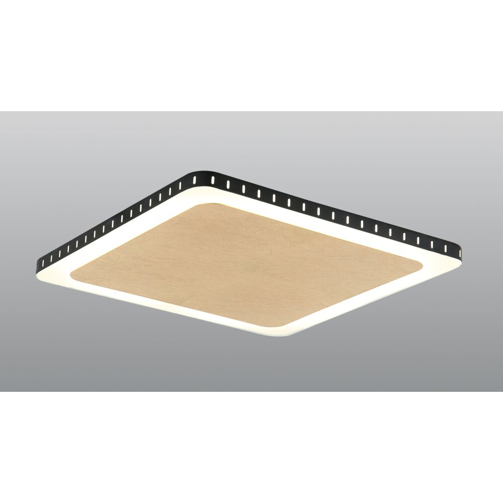 Plafonnier Luce Design Solaris LED Noir doré, Blanc, 1 lumière main product photo