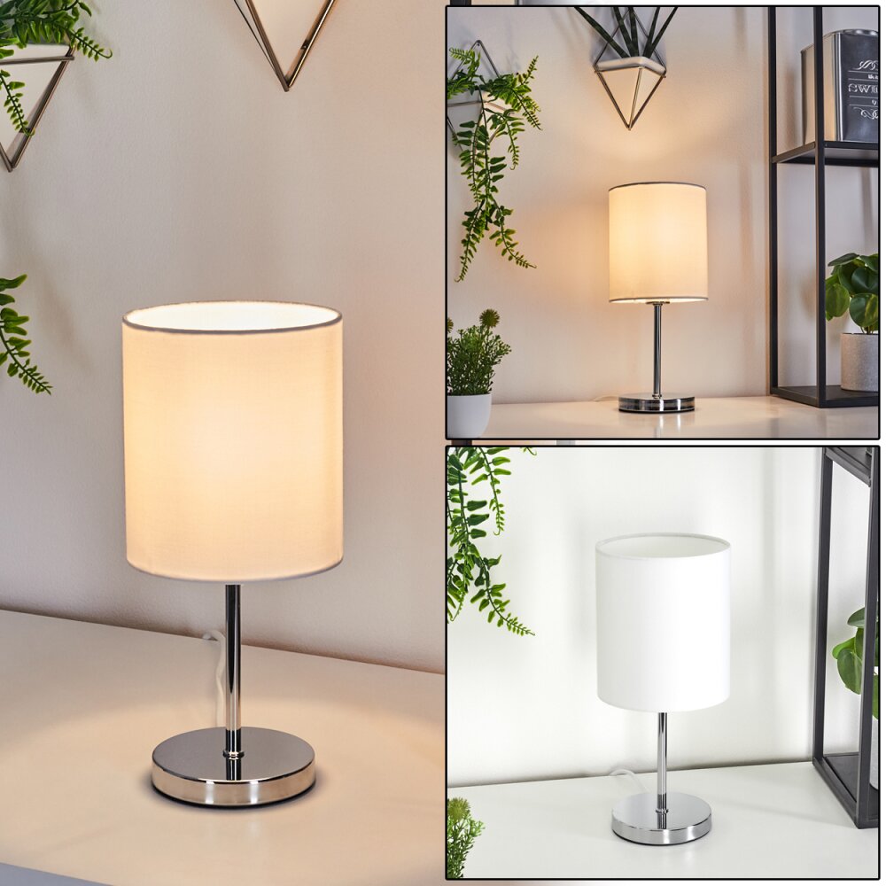 Lampe de table Varmo Chrome, 1 lumière main product photo