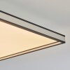 Plafonnier Nabbas LED Noir, Blanc, 1 lumière
