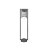 Borne lumineuse Trio Lunga Anthracite, 1 lumière