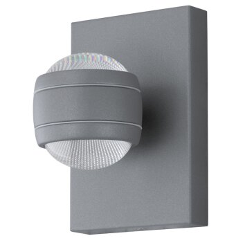 Applique murale Eglo SESIMBA LED Argenté, 2 lumières