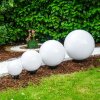 Set de boules lumineuses Miau Blanc, 4 lumières