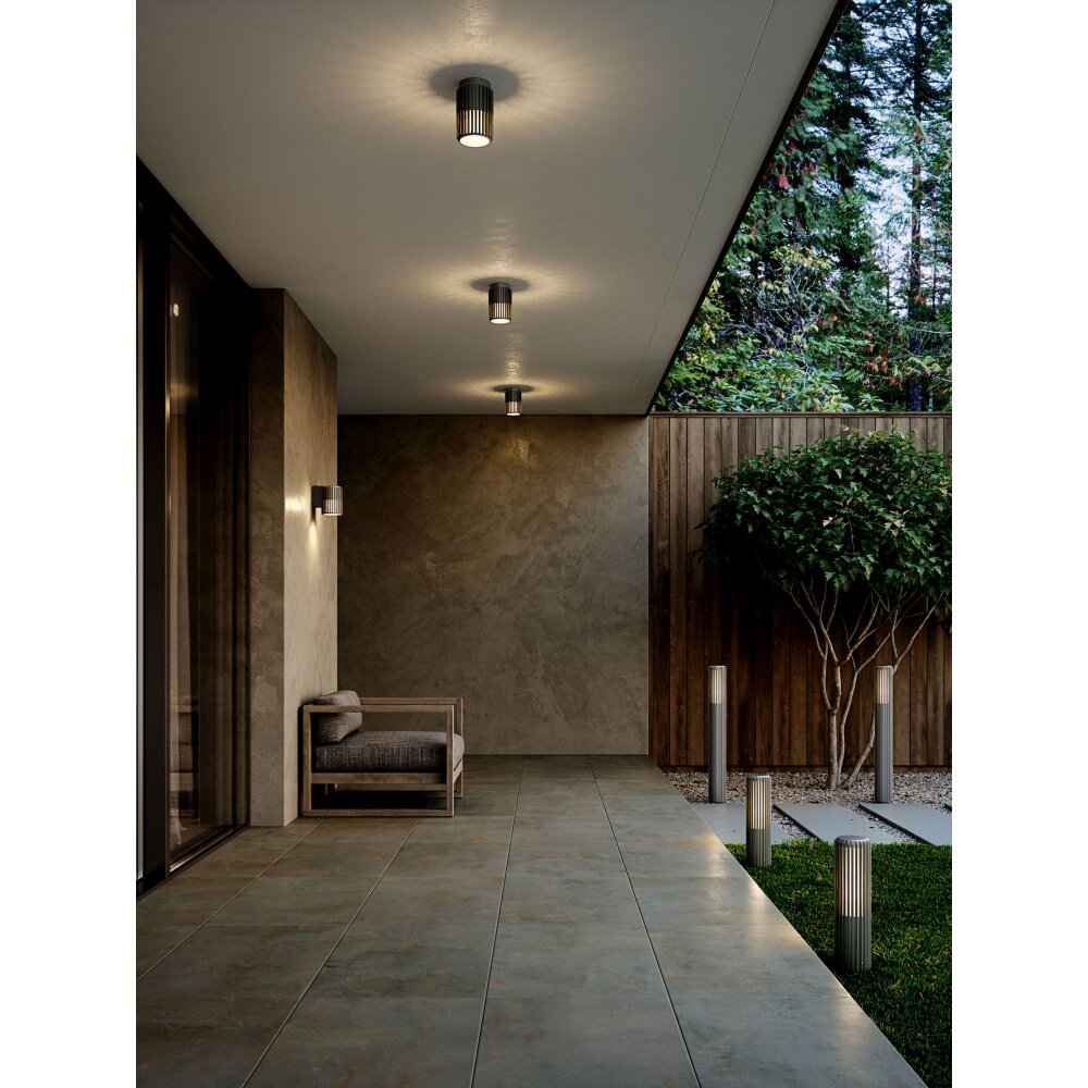 plafonnier extérieur Nordlux MATR Aluminium, 1 lumière main product photo