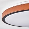 Plafonnier Kelva LED Blanc, 1 lumière