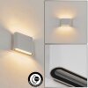 Applique murale d'extérieur Tammisaari LED Transparent, Blanc, 1 lumière