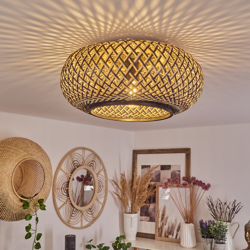 Plafonnier Alavi Noir, 1 lumière main product photo