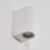 Applique murale d'extérieur Kingstown Blanc, 2 lumières