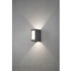 Applique murale Konstsmide Cremona LED Anthracite, 2 lumières