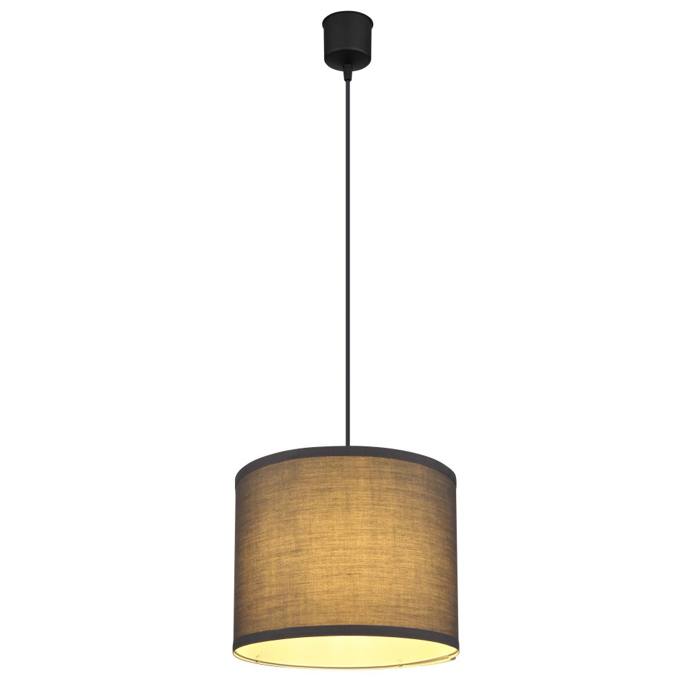 Suspension Globo NATHAN Gris, 1 lumière main product photo