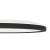 Plafonnier Eglo ROVITO-Z LED Noir, 1 lumière, Changeur de couleurs