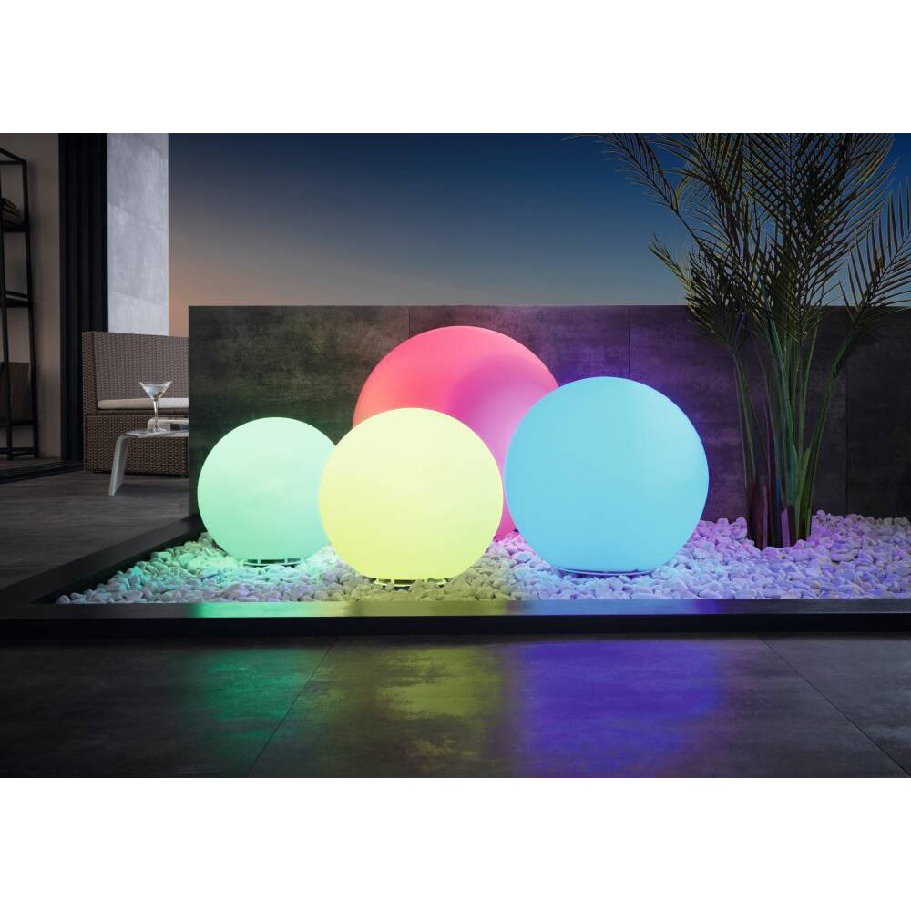 boule lumineuse Eglo MONTEROLO-Z LED Blanc, 1 lumière, Changeur de couleurs main product photo