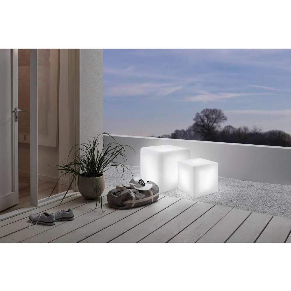 Lampadaire d'extérieur Eglo BOTTONA Blanc, 1 lumière main product photo