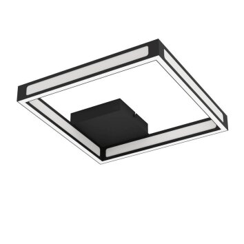 Plafonnier Eglo ALTAFLOR LED Noir, 4 lumières