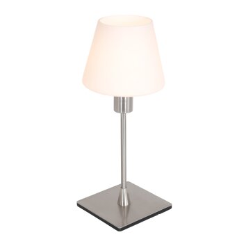 Lampe de table Steinhauer Ancilla Acier inoxydable, 1 lumière