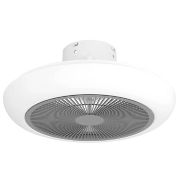 Ventilateur de plafond Eglo SAYULITA LED Gris, Blanc, 3 lumières