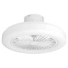 Ventilateur de plafond Eglo ORTONA LED Blanc, 3 lumières