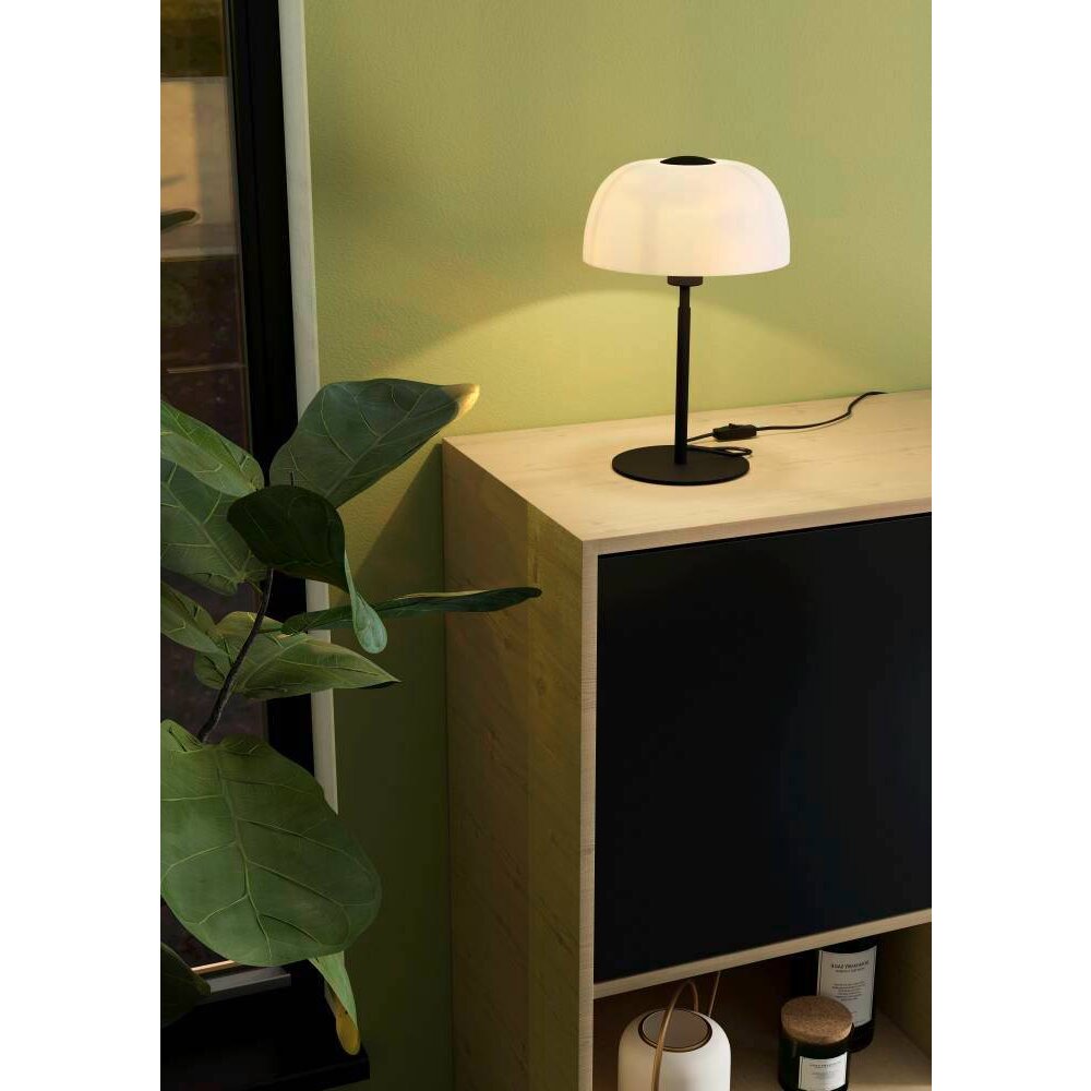 Lampe de table Eglo SOLO Noir, 1 lumière main product photo