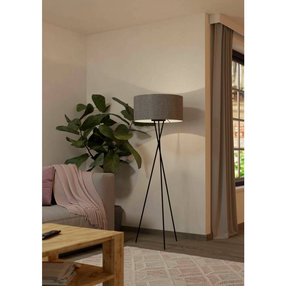 Lampadaire Eglo FONDACHELLI Noir, 1 lumière main product photo