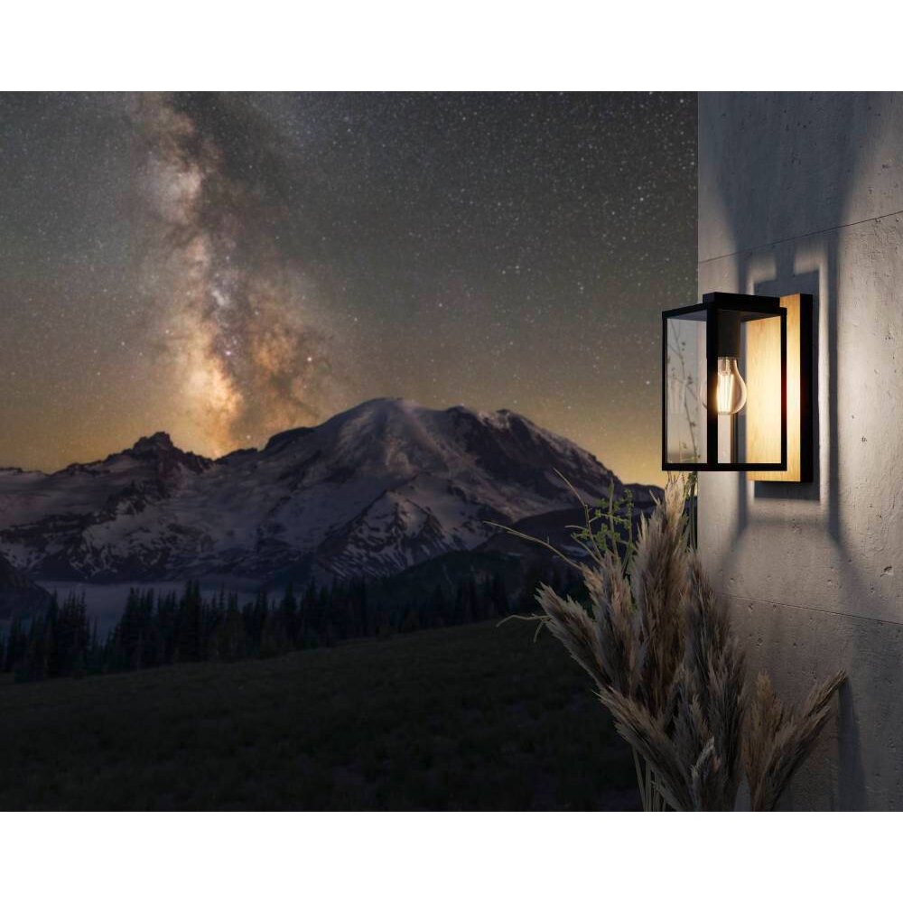 Applique murale d'extérieur Eglo BUDRONE Brun, Noir, 1 lumière main product photo